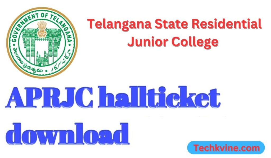 TSRJC Hall Ticket